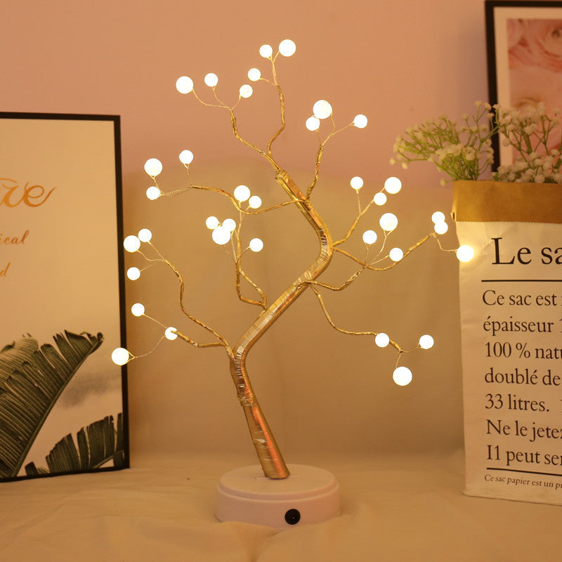 LED USB Fire Light Cooper Tree