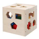 15 Wooden Building Blocks Holes Educational Toy For Sale
