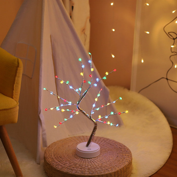LED USB Fire Light Cooper Tree