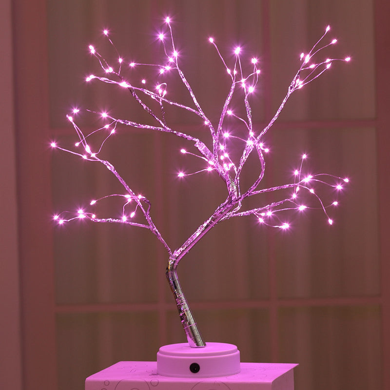 LED USB Fire Light Cooper Tree
