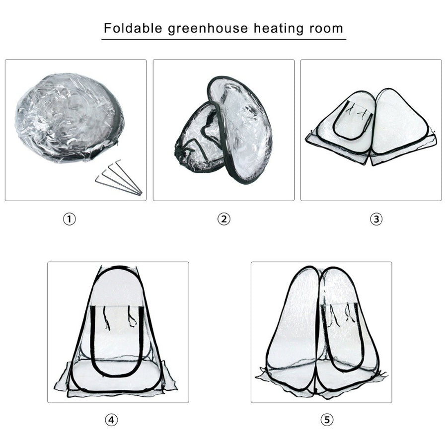 PVC Mini Greenhouse Growing Tent Plant