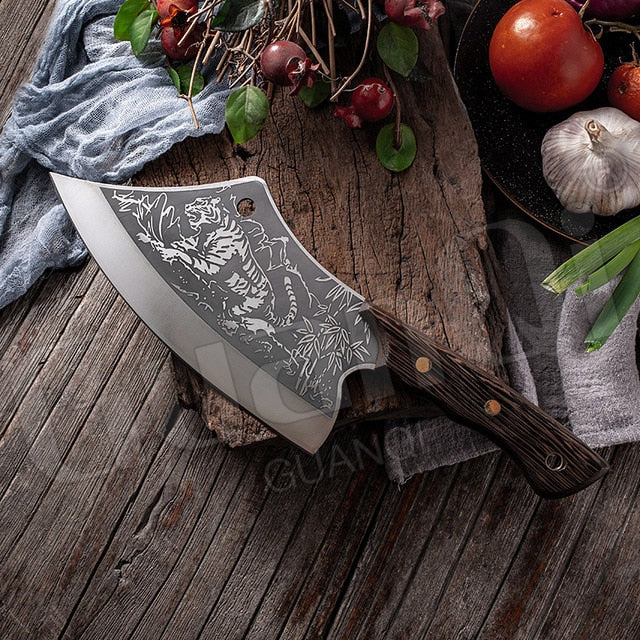 Handmade Stainless Steel Meat Knife