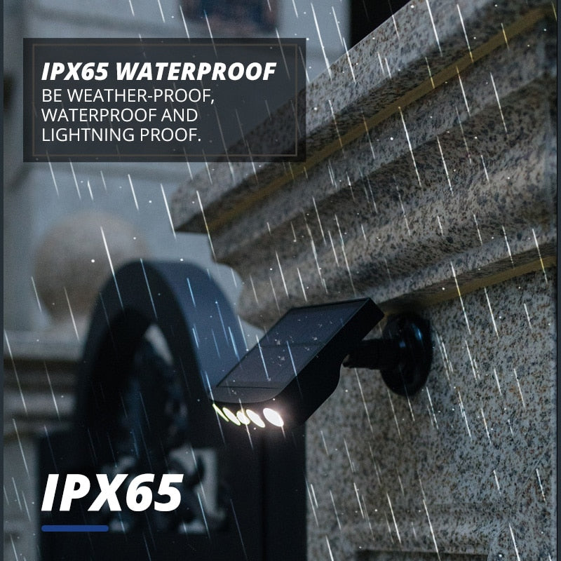 Solar Powered & Waterproof Outdoor Motion Sensor Lighting