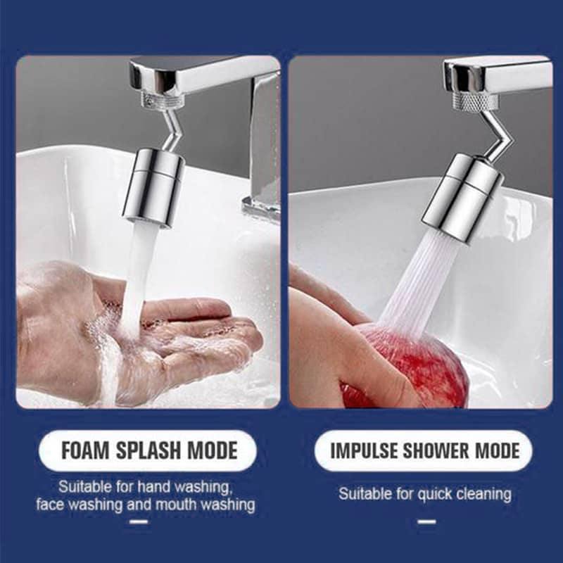 720 Degree Non Splash Rotating Faucet - TwoProducts.net