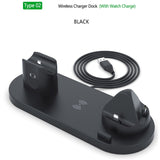 6 in 1 Wireless Charger Dock Station
