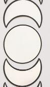 Wooden Moon Phase Mirrors. - TwoProducts.net