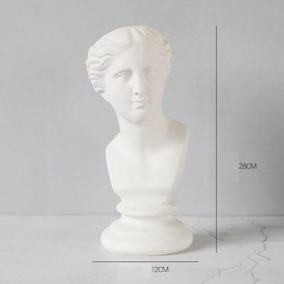 Human Head Decorative Vase - TwoProducts.net