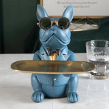 Cool Bulldog Sculpture Table Decoration