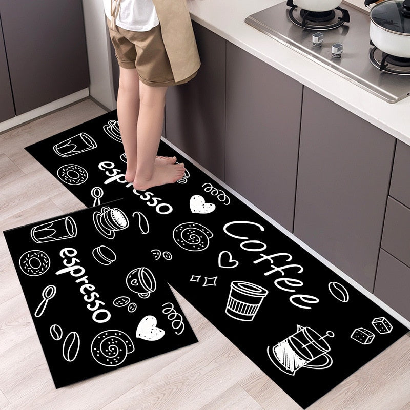 Floor Mat Carpet Kitchen and Bathroom