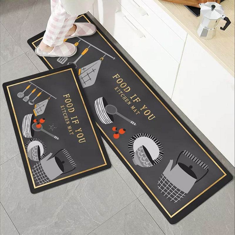 Floor Mat Carpet Kitchen and Bathroom