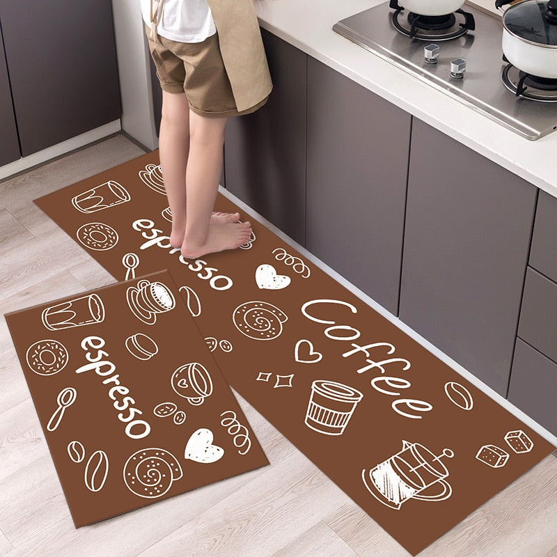 Floor Mat Carpet Kitchen and Bathroom