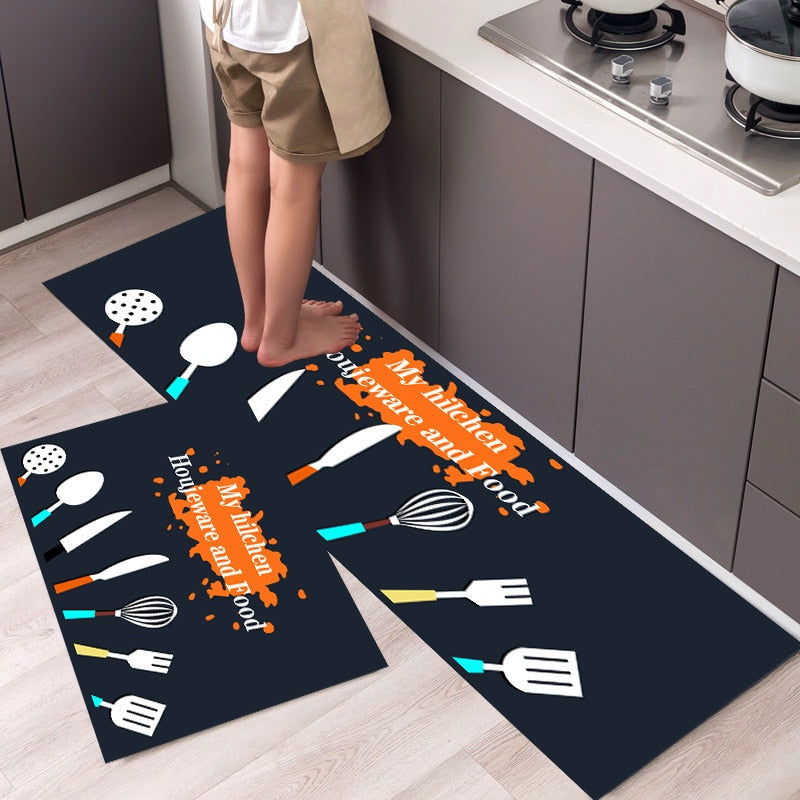 Floor Mat Carpet Kitchen and Bathroom