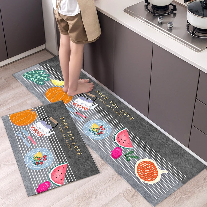Floor Mat Carpet Kitchen and Bathroom