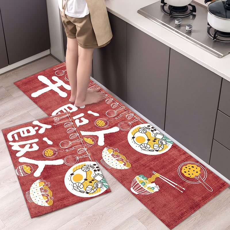 Floor Mat Carpet Kitchen and Bathroom